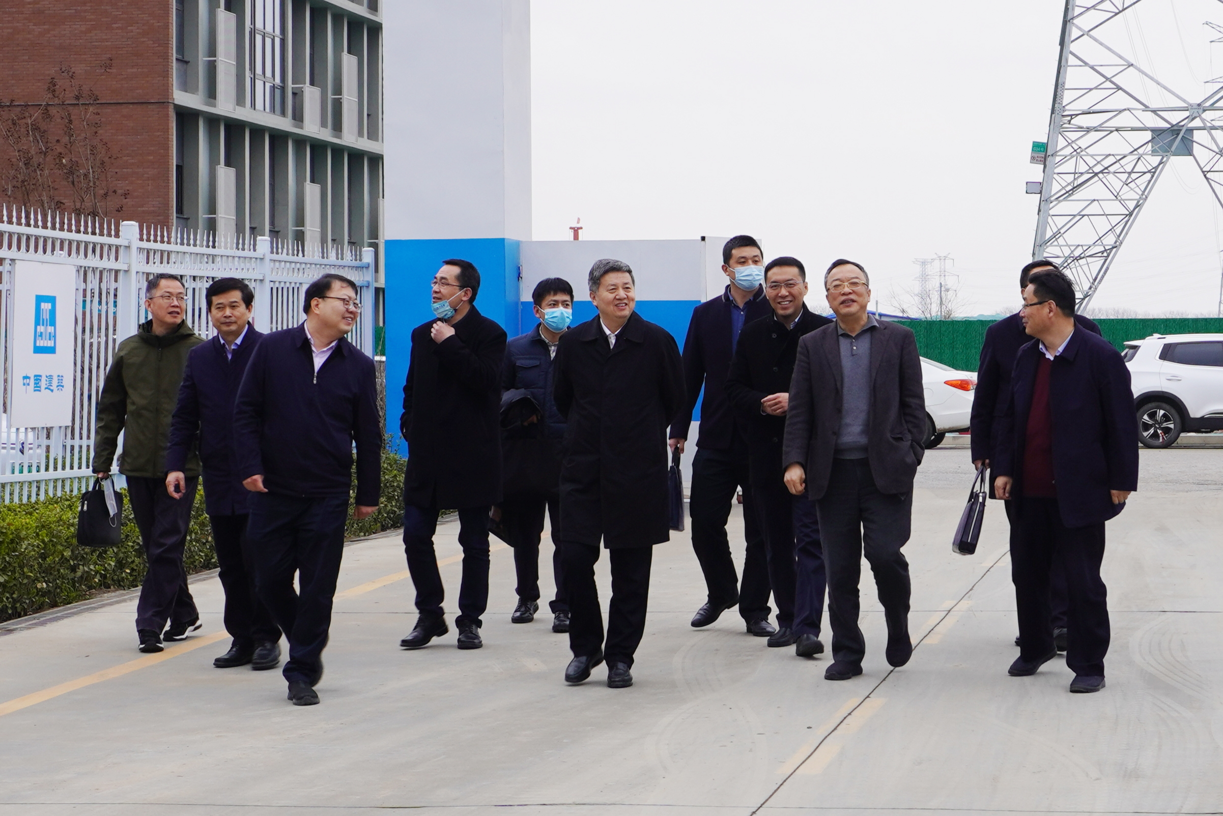 党委书记马俊杰、校长孙友宏一行赴中国人民大学通州新校区调研