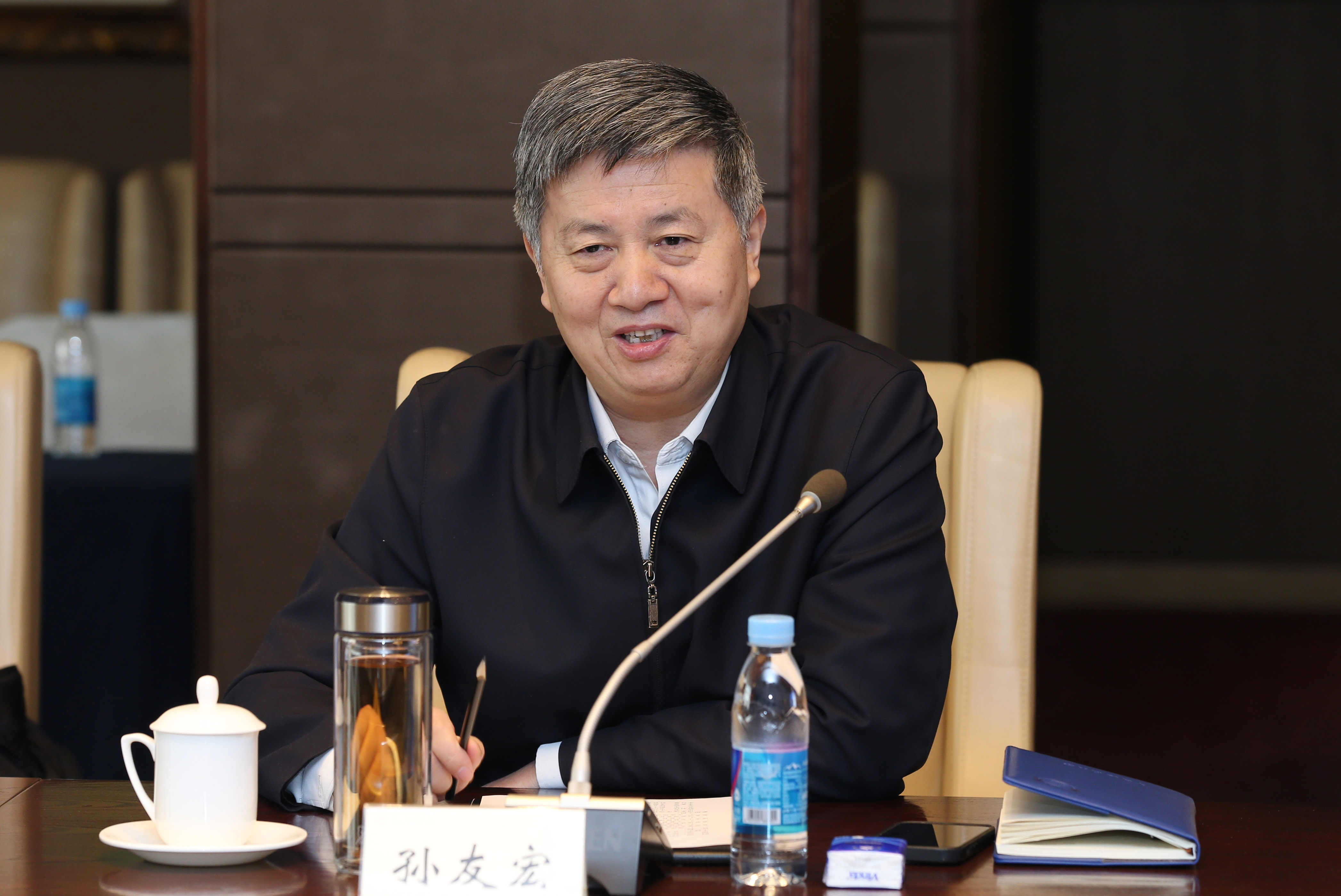 国家海洋局极地考察办公室一行来我校调研座谈